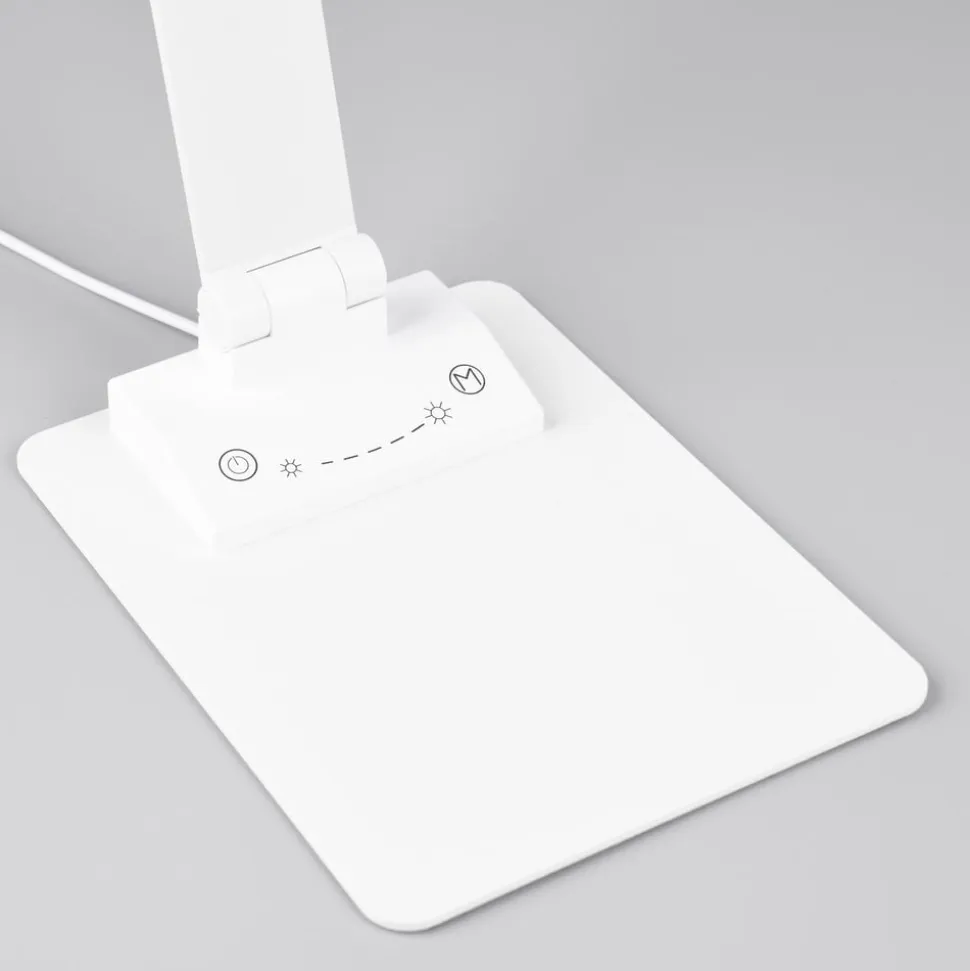 Travis LED-bordlampe, hvid, CCT, dæmpbar, touch, USB