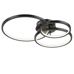 Trio WiZ Aaron smart LED-loftlampe, antracit