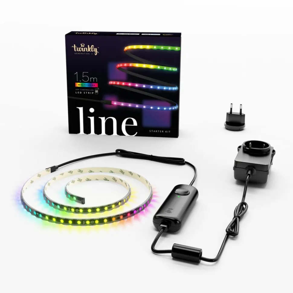 Twinkly Light line LED-strip RGB 1,5 m WIFI Starter