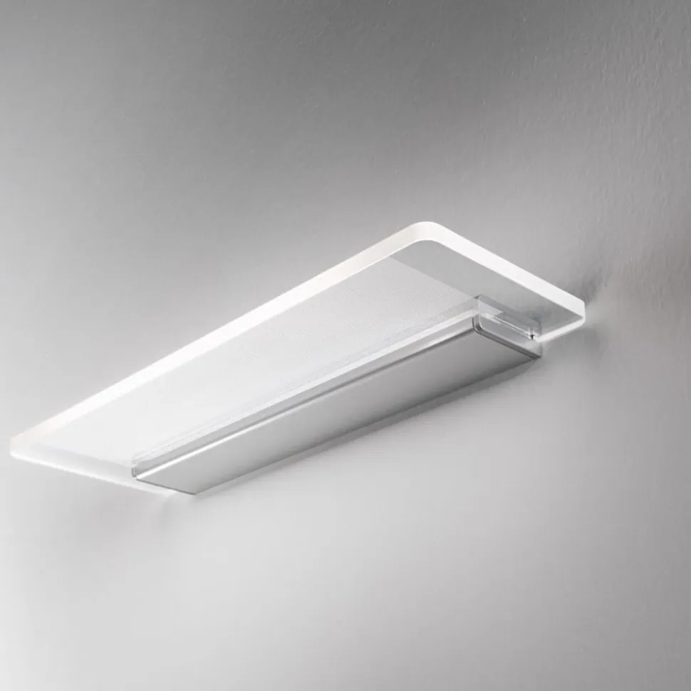 Tynd LED-væglampe, anodiseret aluminium, aluminium, PMMA, op/ned