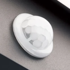 Udendørs LED-væglampe Ginger, sensor, antracit, IP54