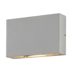 Udendørs LED-væglampe Katla af aluminium