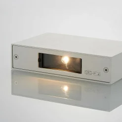 Udendørs LED-væglampe Katla af aluminium
