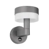 Udendørs LED-væglampe Mackenzie Sensor antracit, trykstøbt aluminium