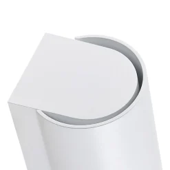 Udendørs væglampe CAN, hvid, 1 lyskilde, Ø 8 cm, IP65, metal, GU10