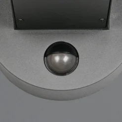 Udendørs væglampe Fraser Sensor grå/betonlook, aluminium IP54 E27