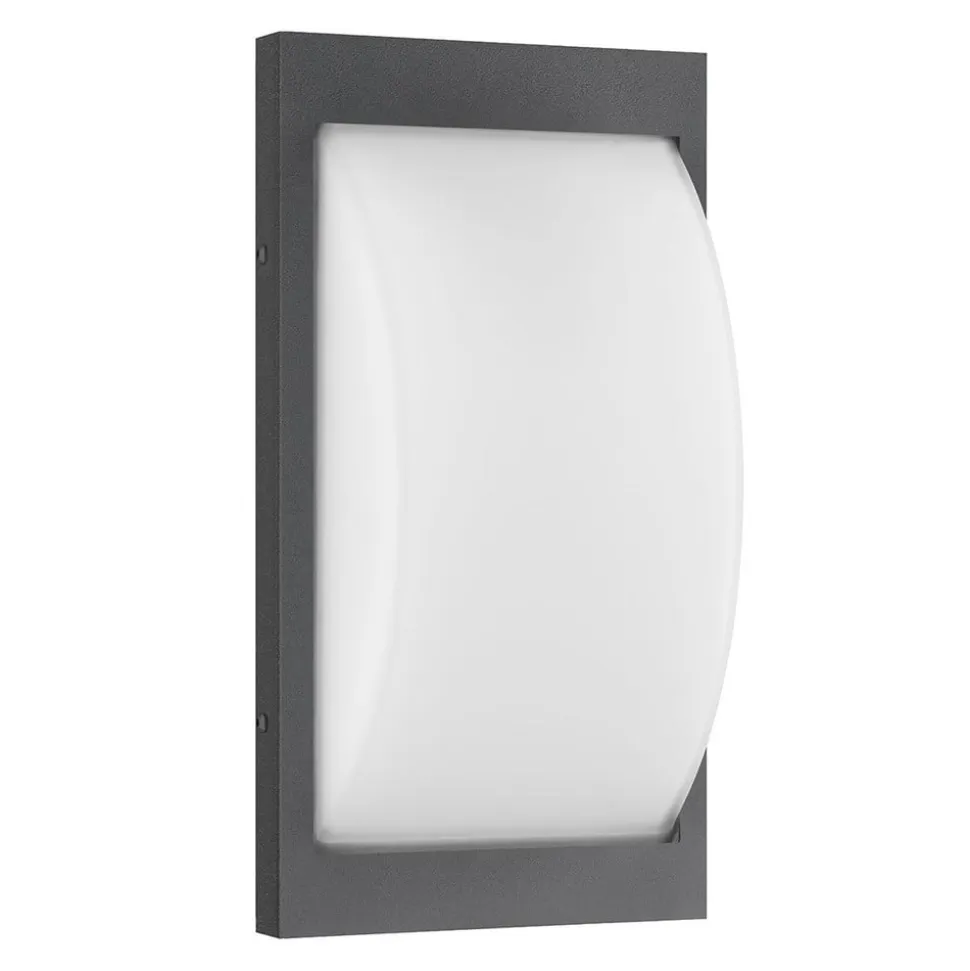Udendørs væglampe 069SEN, sensor, grafit, 33 cm, E27