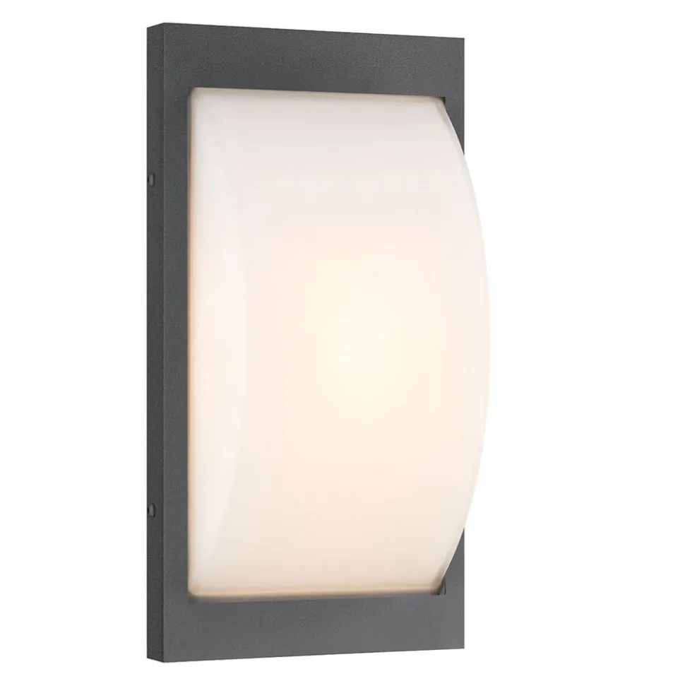 Udendørs væglampe 069SEN, sensor, grafit, 33 cm, E27