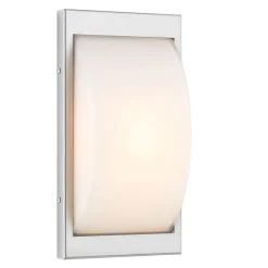 Udendørs væglampe 068SEN, Sensor, Stål, 33 cm, E27
