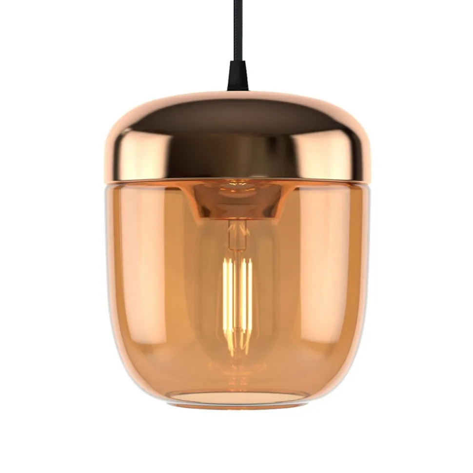 UMAGE Acorn hængelampe 1 lyskilde rav messing
