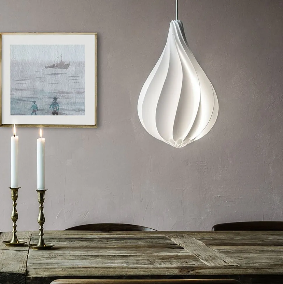 UMAGE Alva Mini pendel, ledningssæt hvid, 35cm