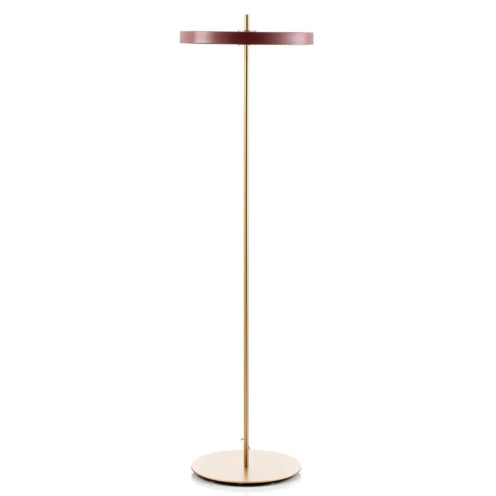 UMAGE Asteria Floor LED-gulvlampe, rubinrød