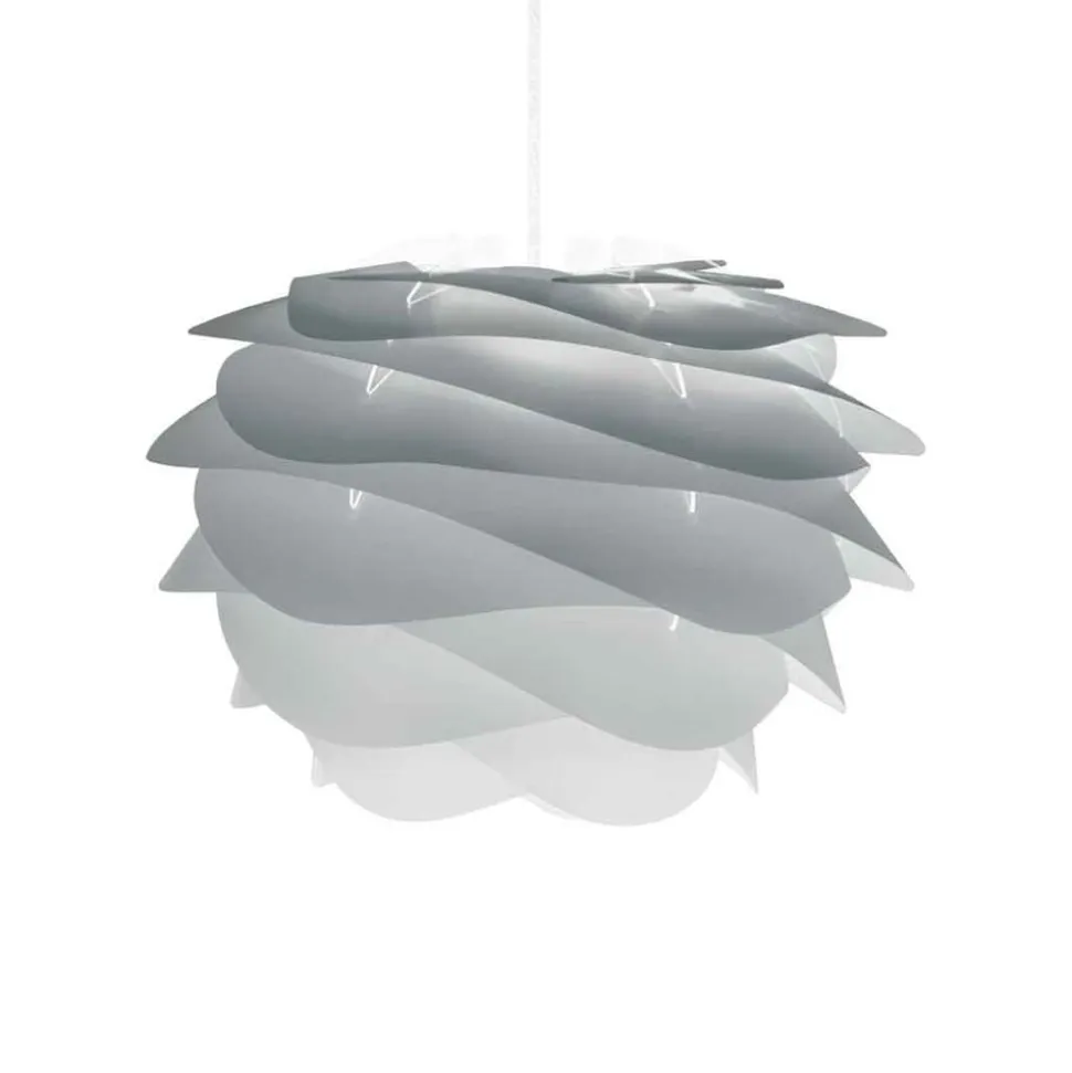 UMAGE Carmina Mini pendellampe grå/kabel hvid