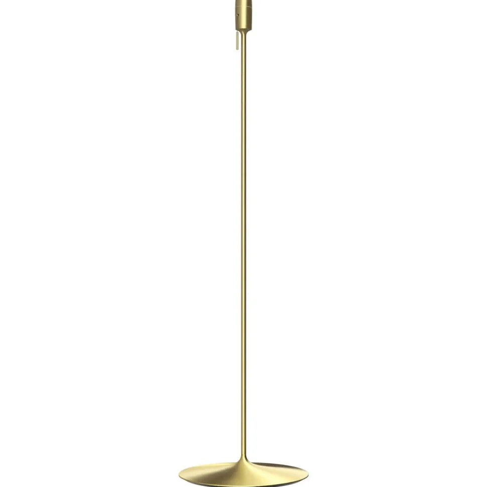 UMAGE Eos medium gulvlampe, messing/hvid