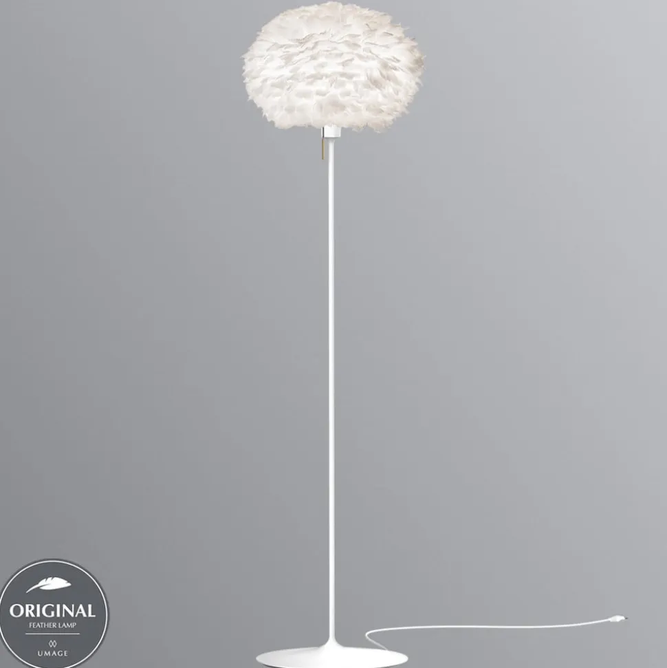 UMAGE Eos medium gulvlampe i hvid