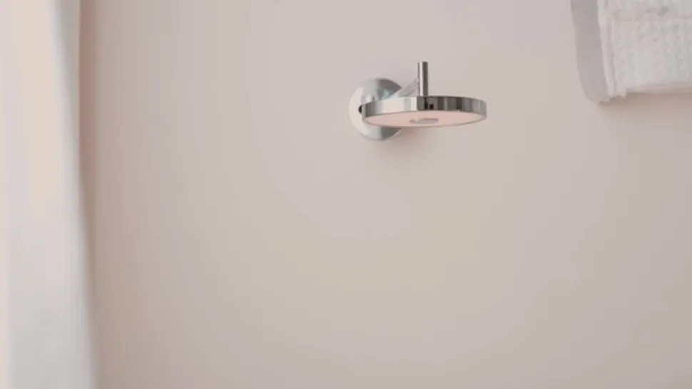 UMAGE LED-væglampe Asteria LONG HW, poleret stål, 45 cm