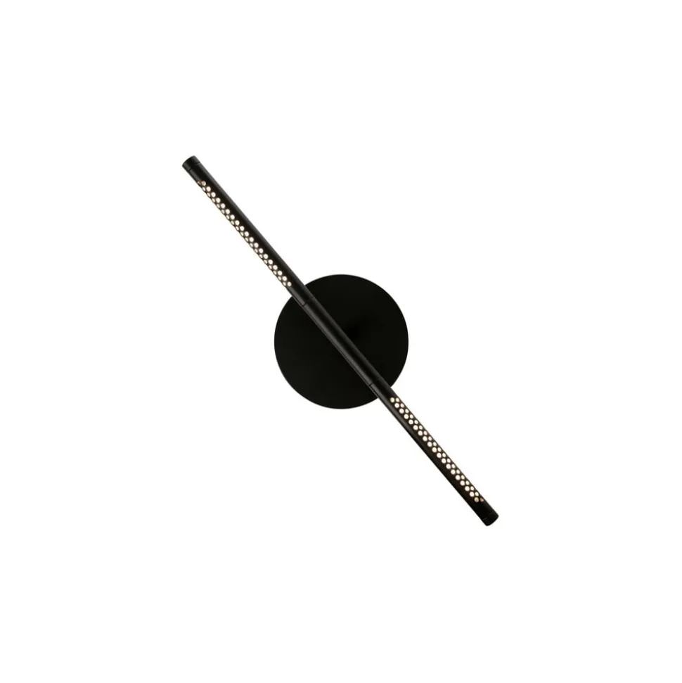 UMAGE LED-væglampe Omni, sort, bredde 54 cm, 2 lyskilder
