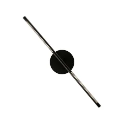 UMAGE LED-væglampe Omni, sort, længde 74 cm