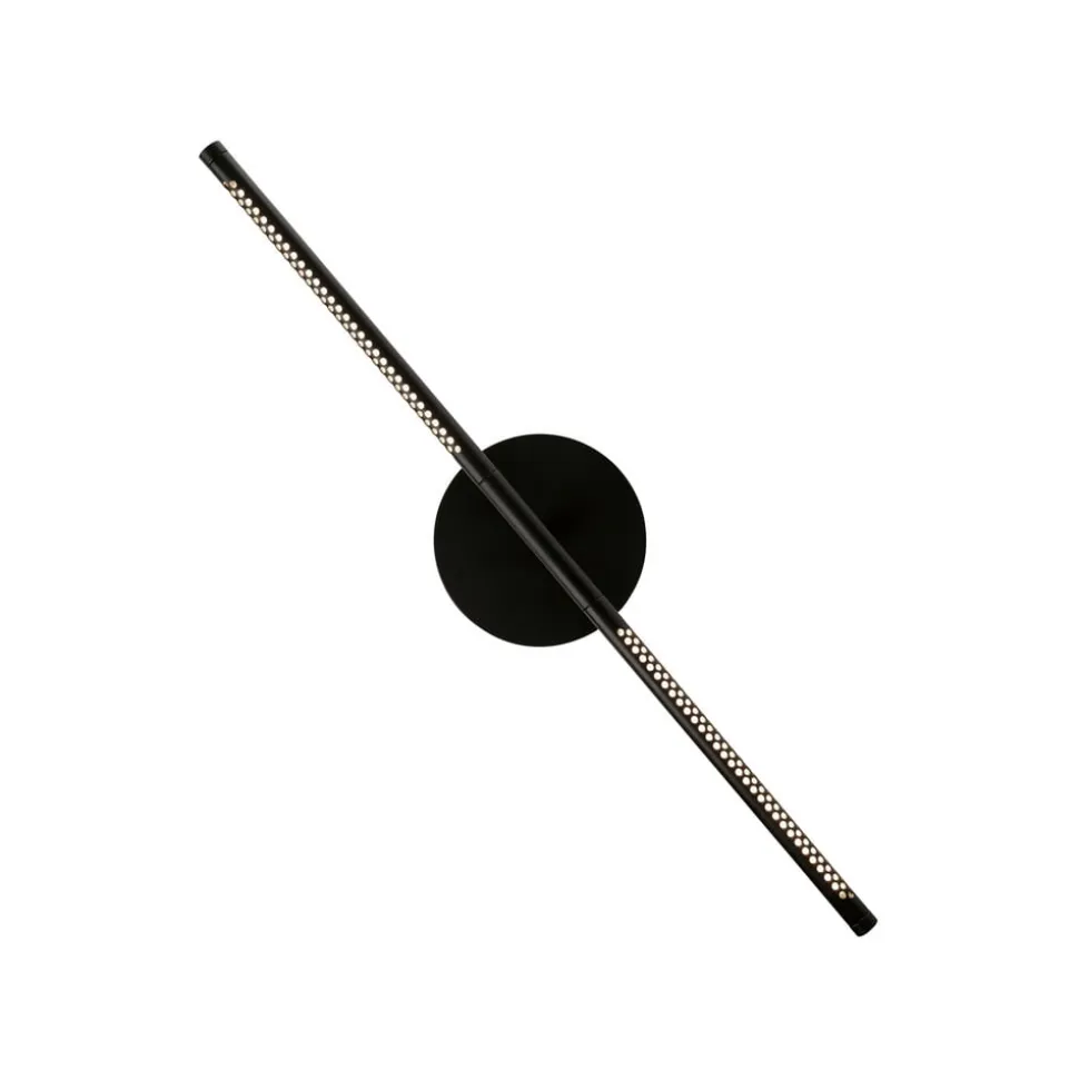 UMAGE LED-væglampe Omni, sort, længde 74 cm