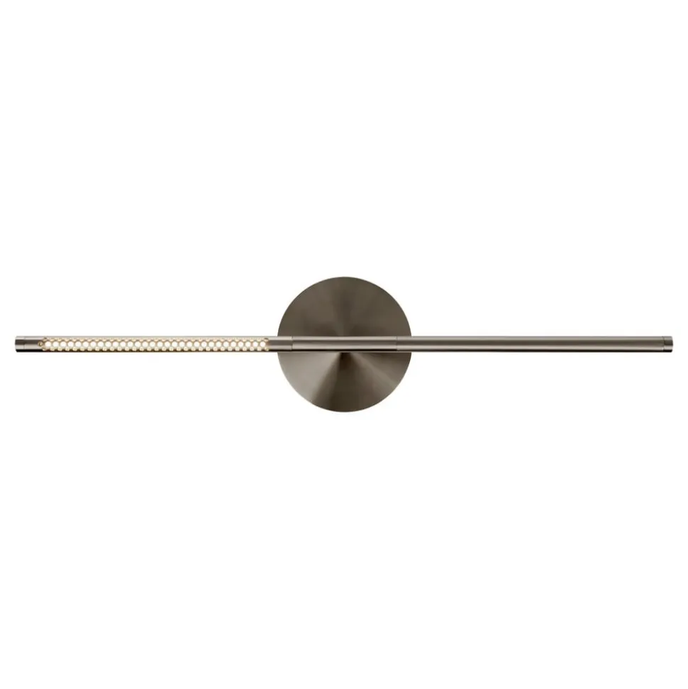 UMAGE LED-væglampe Omni, stålfarvet, længde 74 cm