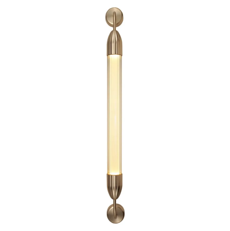 UMAGE Lemon Squeeze væglampe, 1 lyskilde, L 94 cm, messing