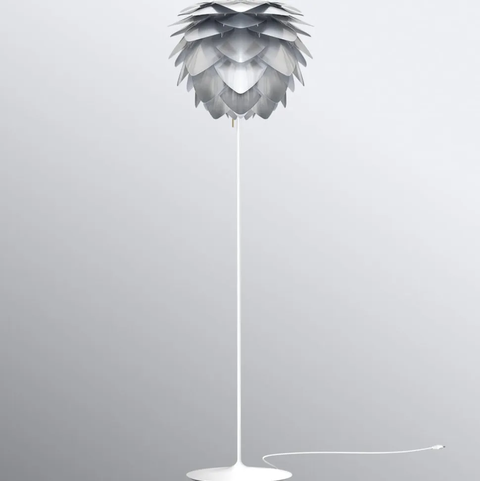 UMAGE Silvia medium gulvlampe, stål