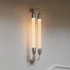 UMAGE væglampe Lemon Squeeze 2 lyskilder, længde 94 cm stålfarvet