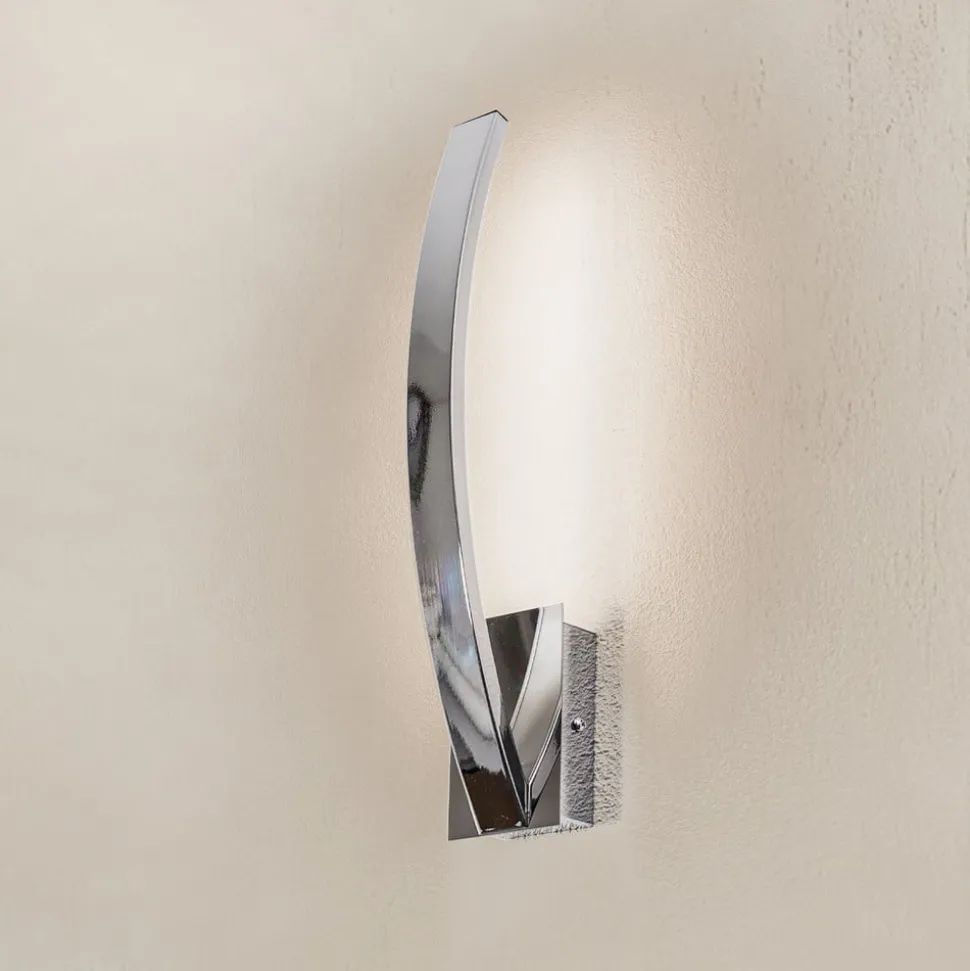 Umbra LED-væglampe med indirekte lys, krom
