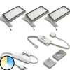 Underskabsbelysning Dynamic LED Sky 3-sæt stål