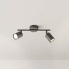 Vano LED-loftspot, sort, 2 lyskilder