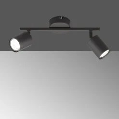 Vano LED-loftspot, sort, 2 lyskilder