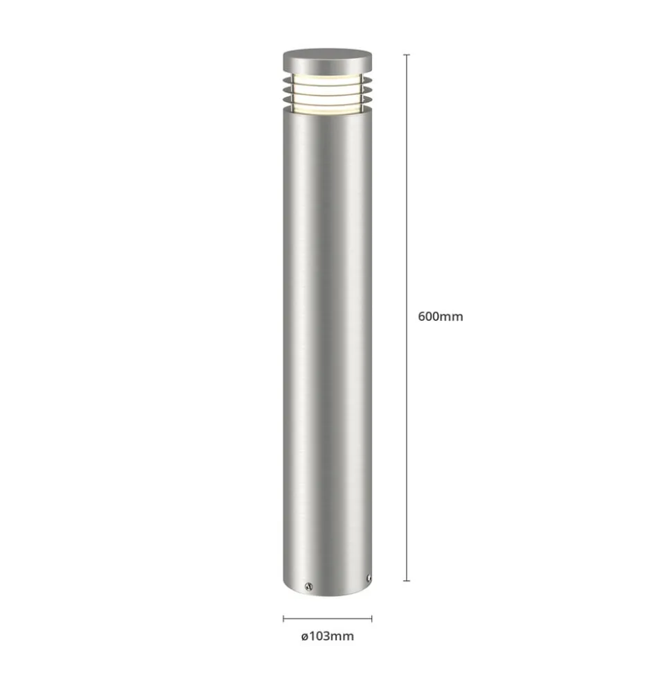 Vejlampe Caramia, stål, saltvandsresistent
