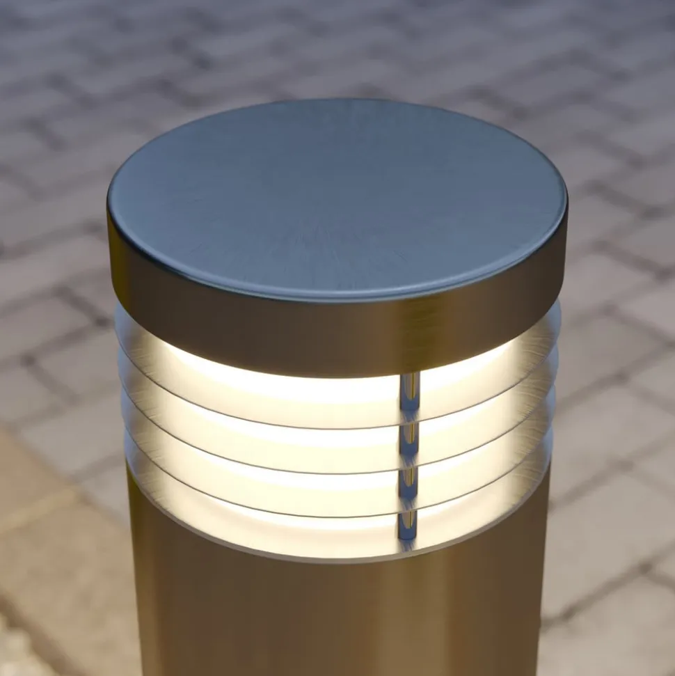 Vejlampe Caramia, stål, saltvandsresistent