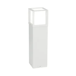 Vejlampe Henry, hvid, højde 60 cm, aluminium/stål