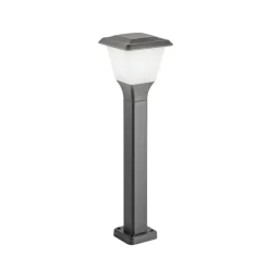 Vejlampe Lena, 60 cm, mørkegrå, metal, E27, IP65
