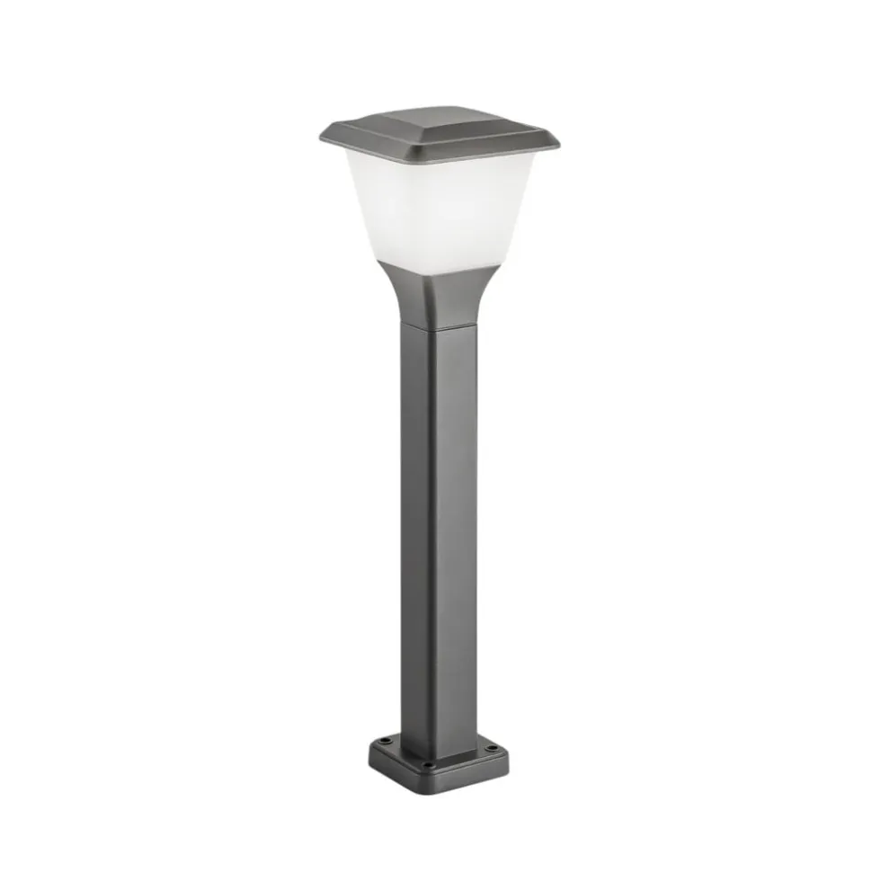 Vejlampe Lena, 60 cm, mørkegrå, metal, E27, IP65