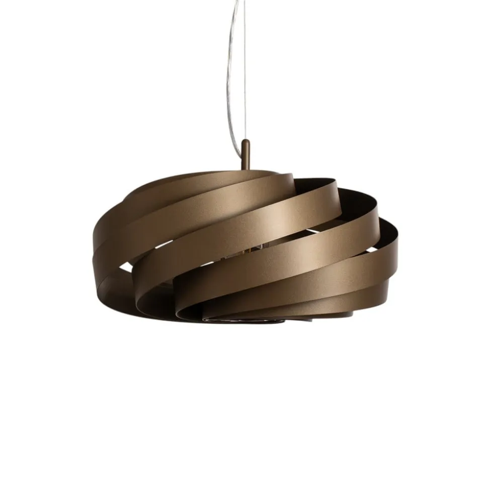 Vento hængelampe, kaffebrun, Ø 50 cm