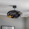 Vento loftlampe, sort, Ø 50 cm, metal, E27