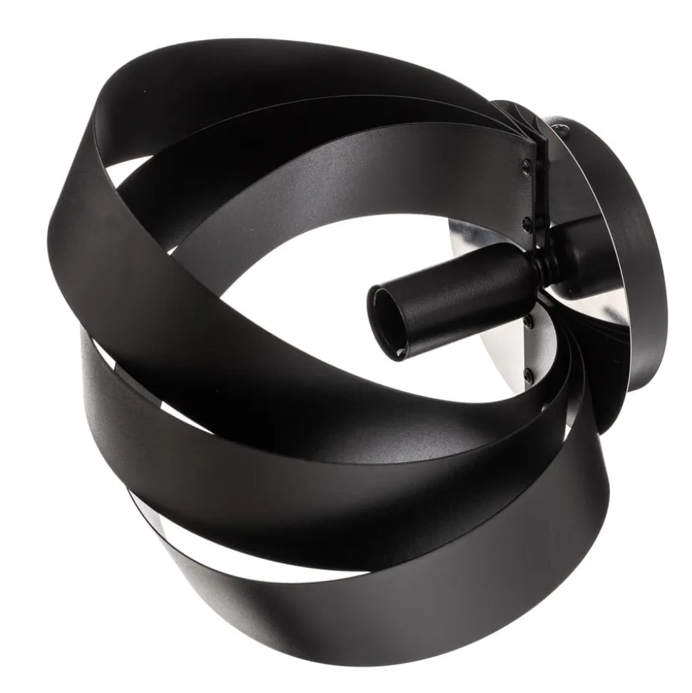 Vento væglampe, sort, E14, metal, 14 cm høj