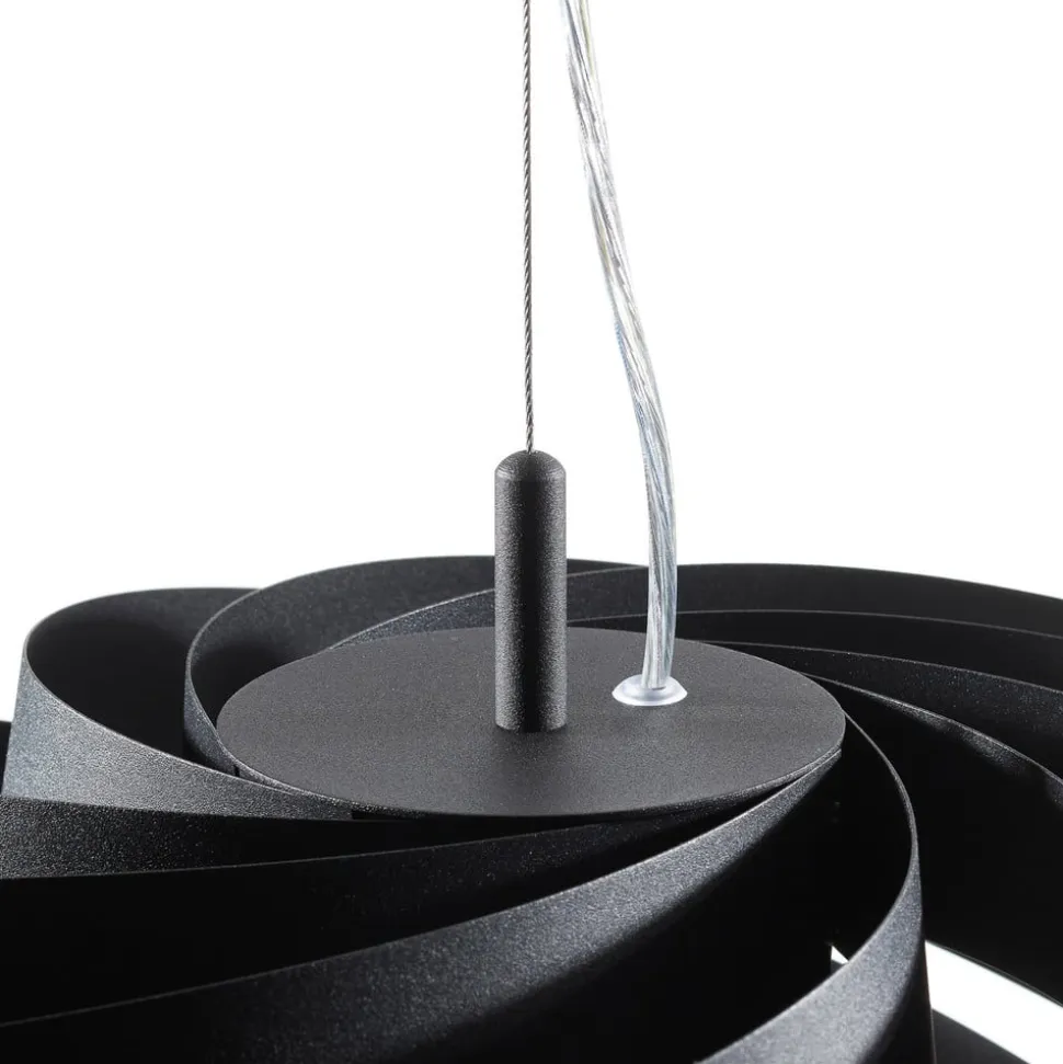 Vento-pendel, sort, Ø 60 cm, metal, E27