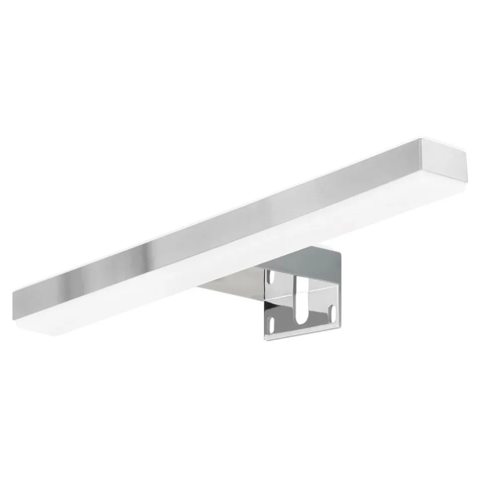 Veronica LED-spejllampe, bredde 30 cm, krom