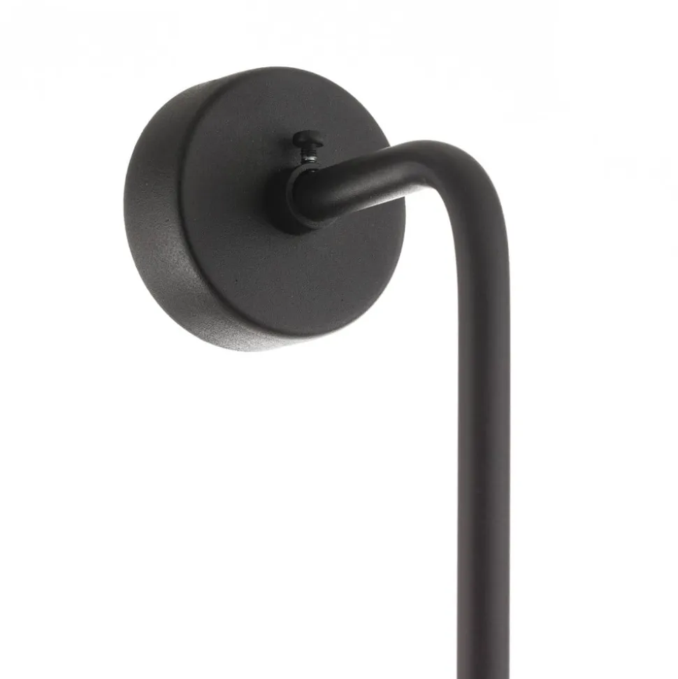 Væglampe 997 med stik, 1 lyskilde, sort