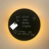 Væglampe Board med LED’er, skrivbar, 45 cm