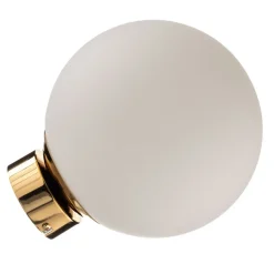 Væglampe Dione, vægbeslag guld