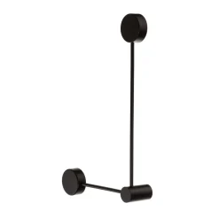 Væglampe Orbit II 20/40, sort, 2 lyskilder