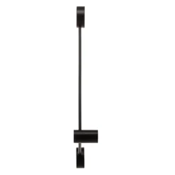 Væglampe Orbit II 20/40, sort, 2 lyskilder