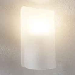 Væglampe Papiro, satineret