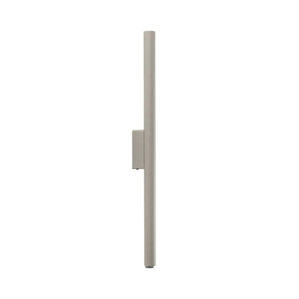 Væglampe Pastelo, beige, højde 20 cm, stål, 2 lyskilder.