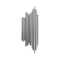 Væglampe Reis, krom, metal, højde 50 cm