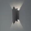 Væglampe Reis, sort, metal, højde 50 cm